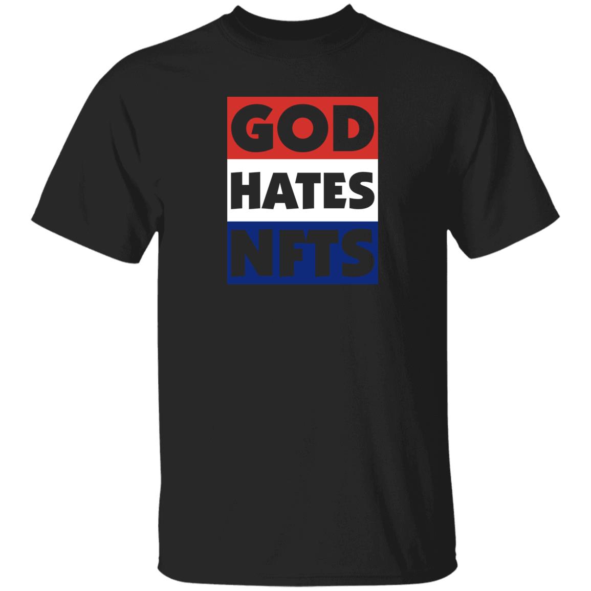 The Hundreds Staged An Anti-Crypto Protest God Hates Nft Shirt The Hundreds Staged An Anti-Crypto Protest God Hates Nft Shirt