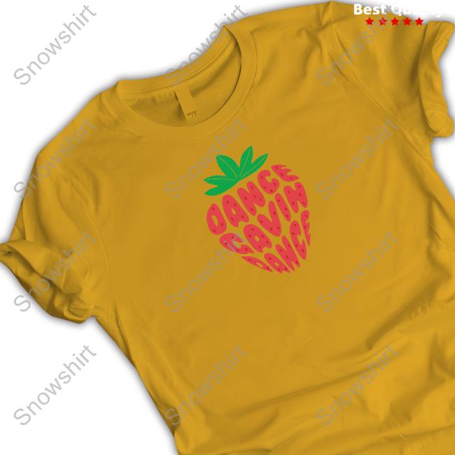 Dance Gavin Dance Strawberry Text Black Long Sleeve T Shirt Dance Gavin Dance Strawberry Text Black Long Sleeve T Shirt