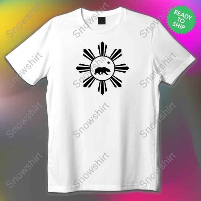 California Bear Filipino Heritage Night T-Shirt California Bear Filipino Heritage Night T-Shirt