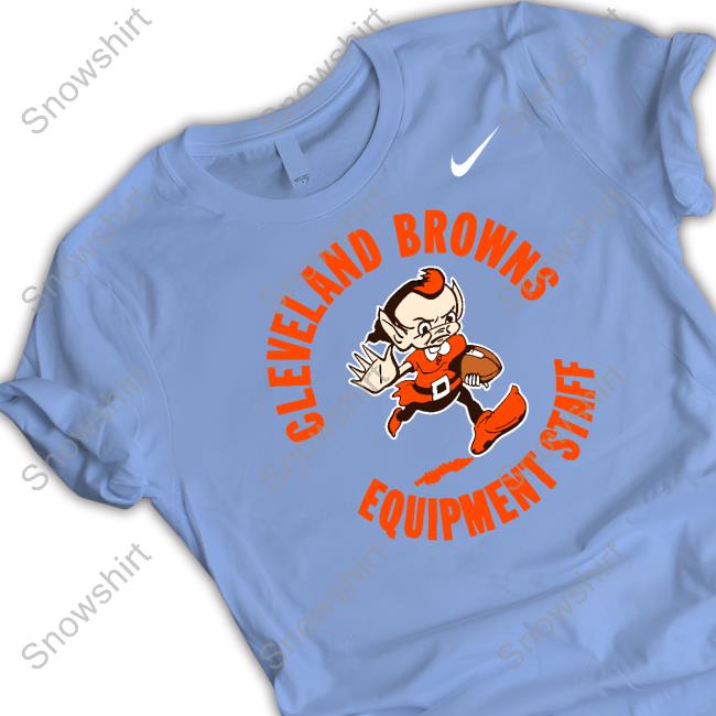 Cleveland Browns Equipment Staff Shirt Cleveland Browns Equipment Staff Shirt
