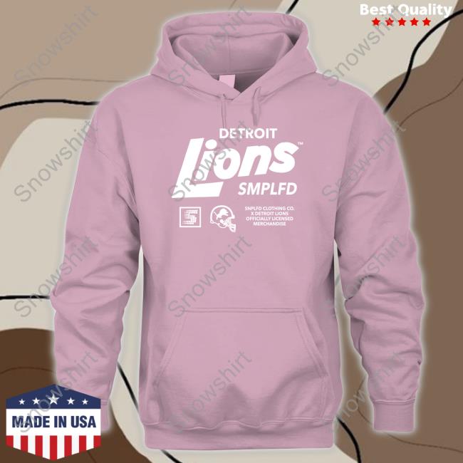 Nice sMPLFD x Lions detroit shirt, sweater, hoodie and tank top