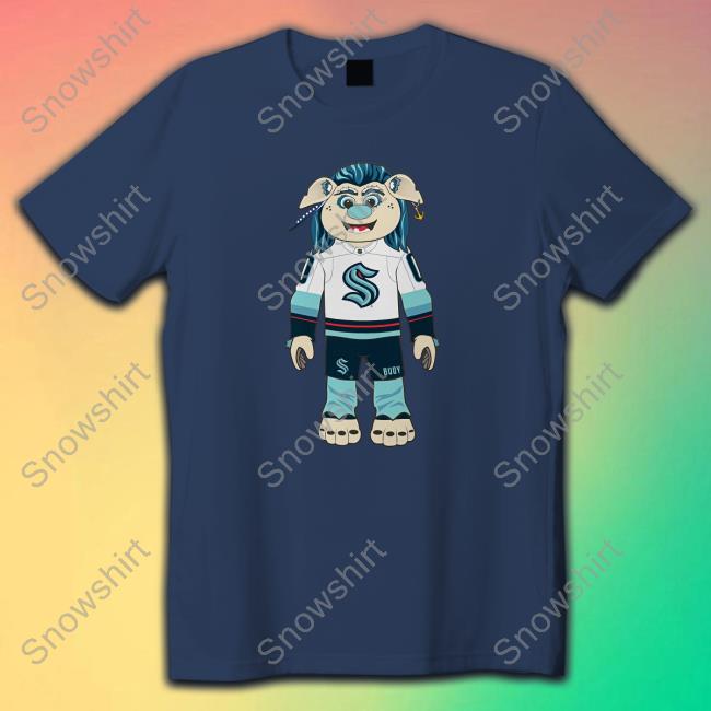 Nhl Seattle Kraken Fanatics Mascot Buoy Tee Shirt - AFCMerch