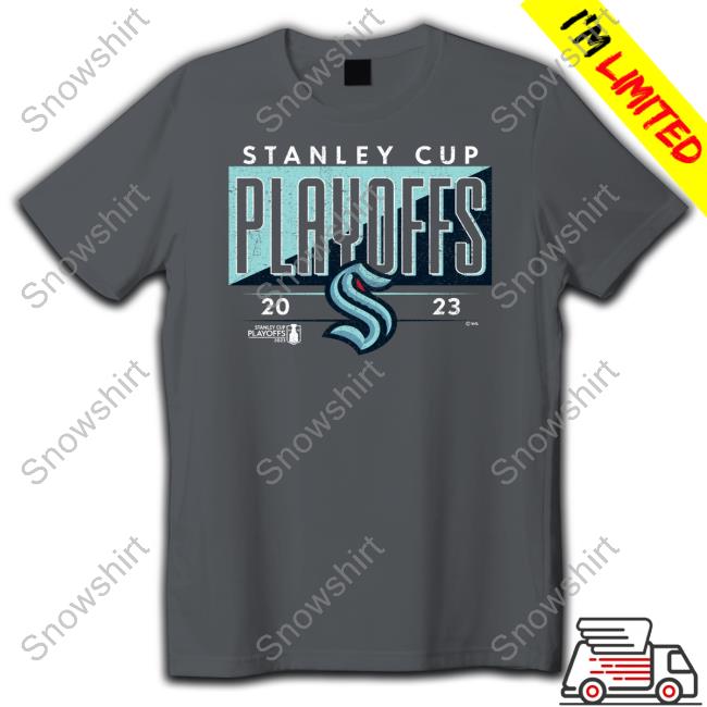 Official NHL Shop Seattle Kraken 2023 Stanley Cup Playoffs T-Shirt