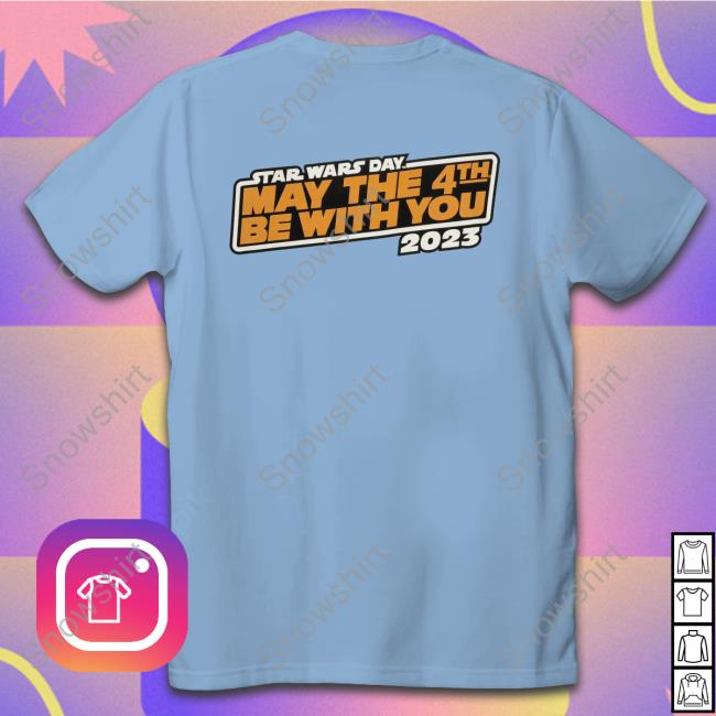 Star Wars Day ''May the 4th Be With You'' 2023 T-Shirt for Adults