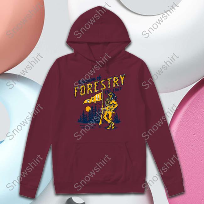 Official Wvu Division Of Forestry Tee Official Wvu Division Of Forestry Tee
