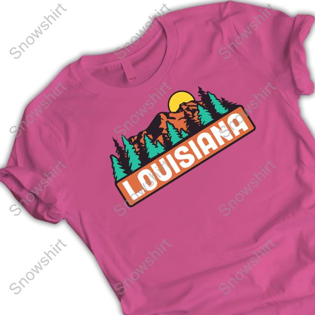 Louisiana Long Sleeve T Shirt - Snowshirt