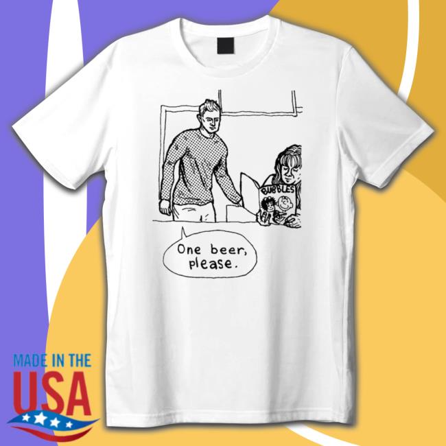 Official Bonfire Merch One Beer Please Shirt Official Bonfire Merch One Beer Please Shirt
