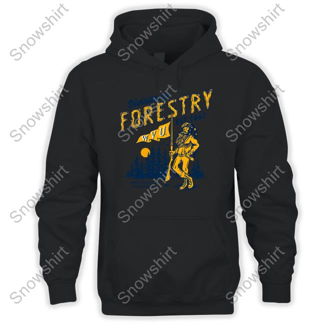 Official Wvu Division Of Forestry Tee Official Wvu Division Of Forestry Tee