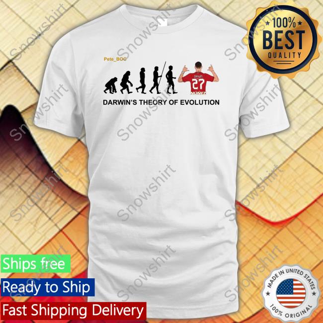 Official Darwin's Theory Of Evolution Shirts Official Darwin's Theory Of Evolution Shirts
