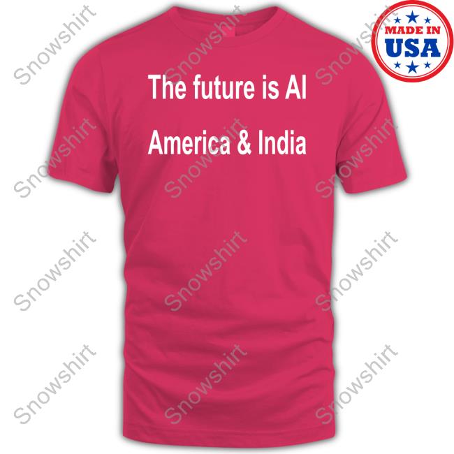 Official Ani The Future Is Ai- America And India Shirt Official Ani The Future Is Ai- America And India Shirt