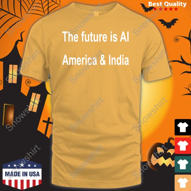 Official Ani The Future Is Ai- America And India Shirt Official Ani The Future Is Ai- America And India Shirt