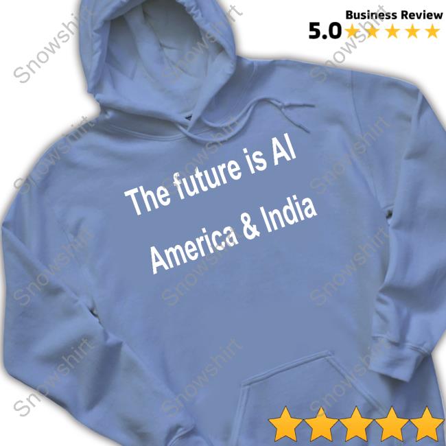Official Ani The Future Is Ai- America And India Shirt Official Ani The Future Is Ai- America And India Shirt