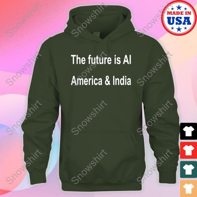 Official Ani The Future Is Ai- America And India Shirt Official Ani The Future Is Ai- America And India Shirt