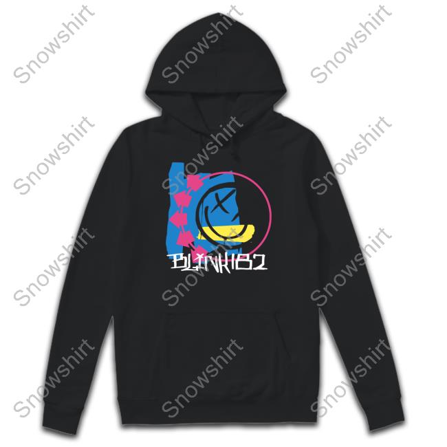 Official Blink 182 OG Smiley Shirt Official Blink 182 OG Smiley Shirt