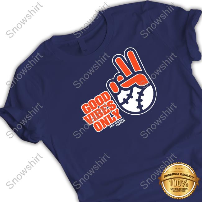 Good Vibes Only Rake Baseball Company Tee Good Vibes Only Rake Baseball Company Tee