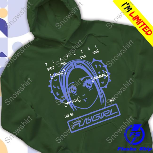 Playgirl Merch World Tour Lolo Zouaï 2023 Shirts Playgirl Merch World Tour Lolo Zouaï 2023 Shirts