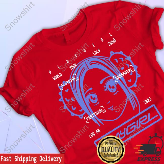 Playgirl Merch World Tour Lolo Zouaï 2023 Shirts Playgirl Merch World Tour Lolo Zouaï 2023 Shirts