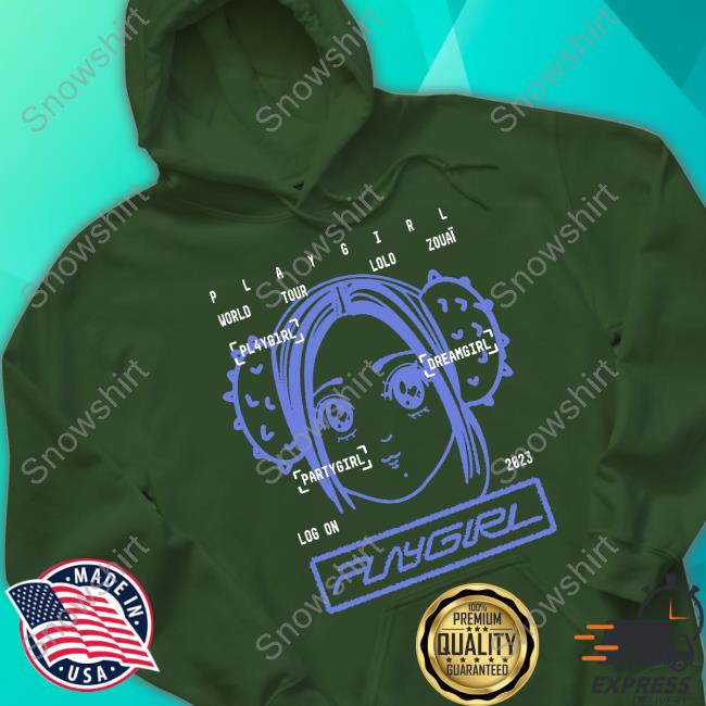 Playgirl Merch World Tour Lolo Zouaï 2023 Shirts Playgirl Merch World Tour Lolo Zouaï 2023 Shirts