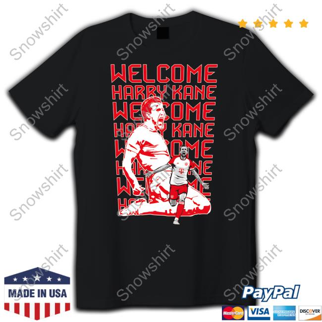 Official fC Bayern Munich Children Welcome Harry Kane T-Shirts