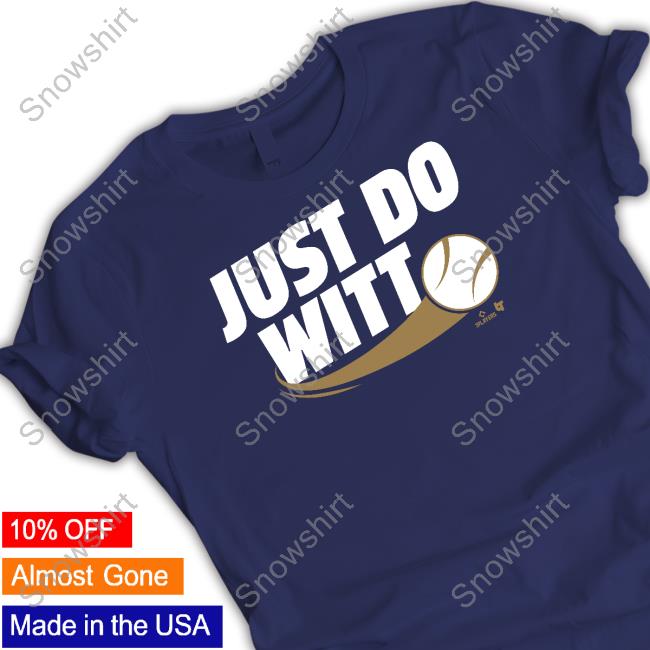 Bobby Witt Jr: Just Do Witt, Adult T-Shirt / Medium - MLB - Sports Fan Gear | breakingt