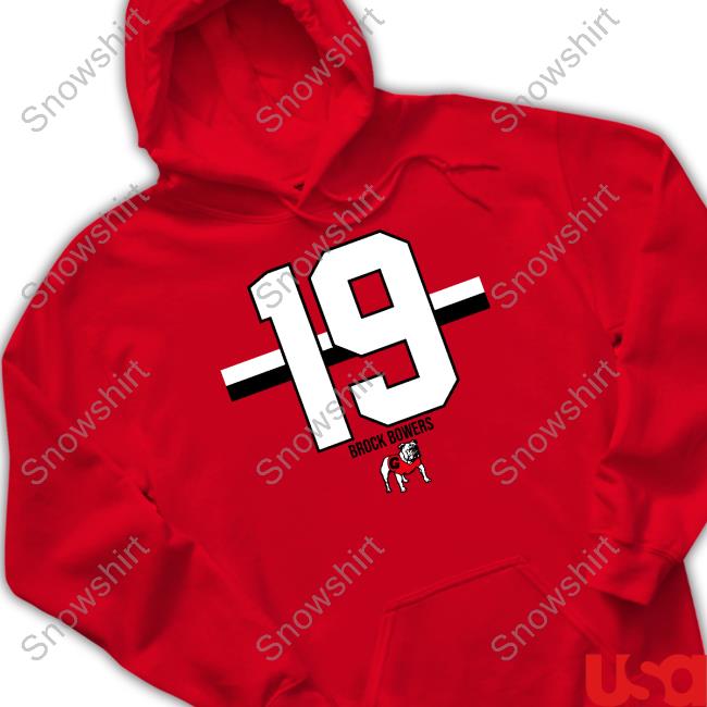 Official georgia Football Brock Bowers 19 shirt, hoodie, sweater