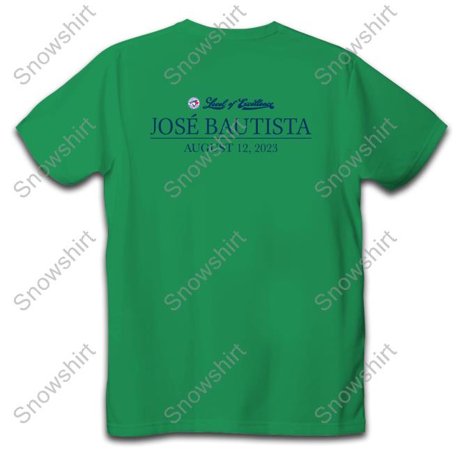 Toronto Blue Jays Jose Bautista Shirt - Snowshirt