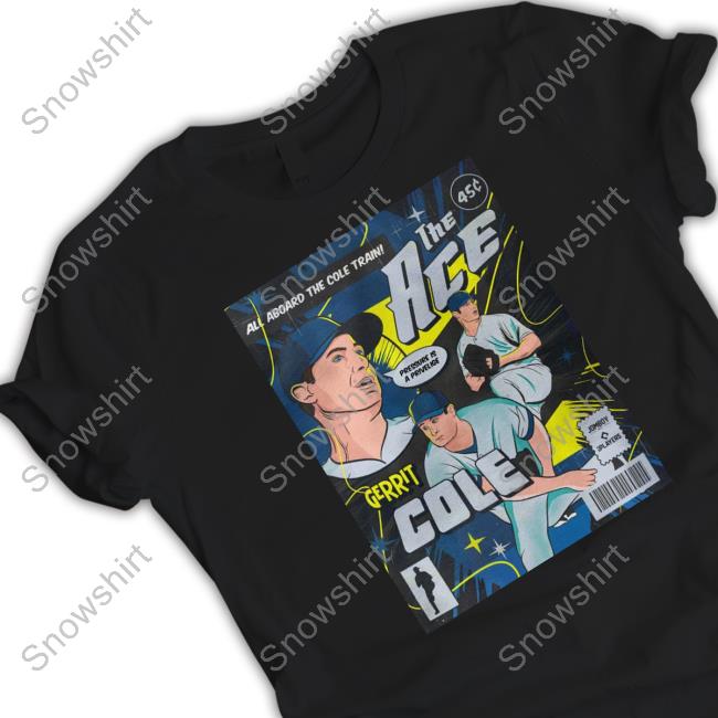 Jomboymedia Gerrit Cole The Ace Comic Edition Long Sleeve T-Shirt