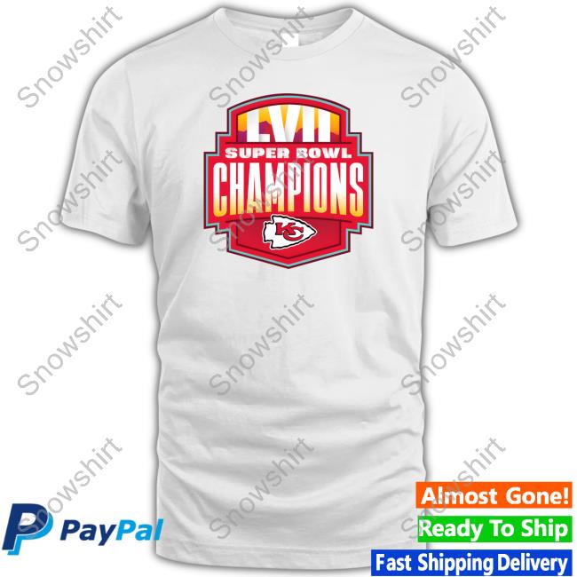 Kansas City Chiefs Store 2022 World Champions Exclusive Red Wednesday Run  T-Shirt - Snowshirt