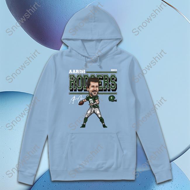 Aaron Rodgers New York J Cartoon Tee Shirt - Snowshirt