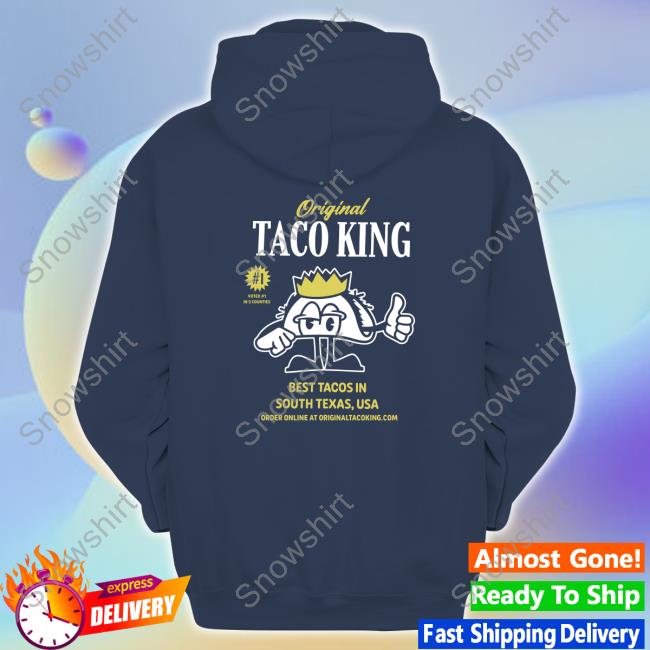 Official Otk Network Merch Original Taco King Tee Official Otk Network Merch Original Taco King Tee