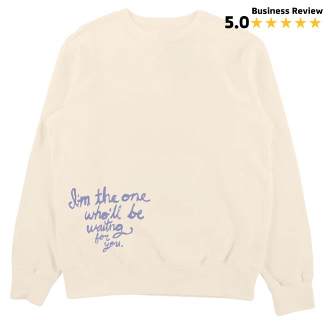 Official Lauren Daigle Store Merch I m The One Who ll Be Waiting For You Crewneck Laurendaigle Snowshirt