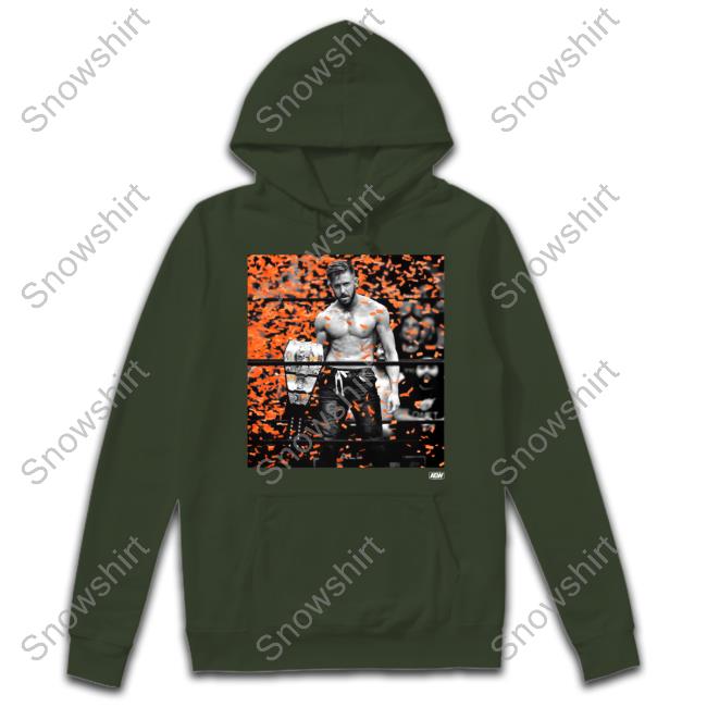 Official AEW Orange Cassidy Confetti Tee Shirt Official AEW Orange Cassidy Confetti Tee Shirt