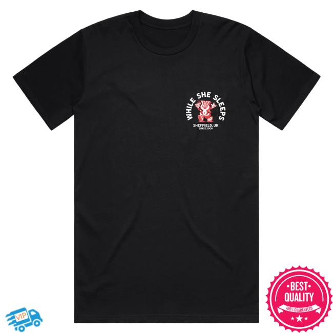 Official While She Sleeps Merch Bar No Sides, No Enemies Mascot Sweaters Black Merch Bar Official While She Sleeps Merch Bar No Sides, No Enemies Mascot Sweaters Black Merch Bar