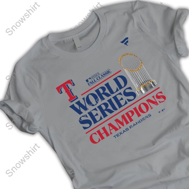 Texas Rangers Fanatics Branded 2023 World Series Champions