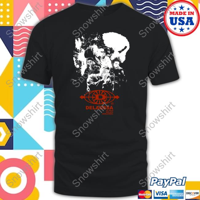 Official Delaossa Merch Delaossa B&W Tee Official Delaossa Merch Delaossa B&W Tee