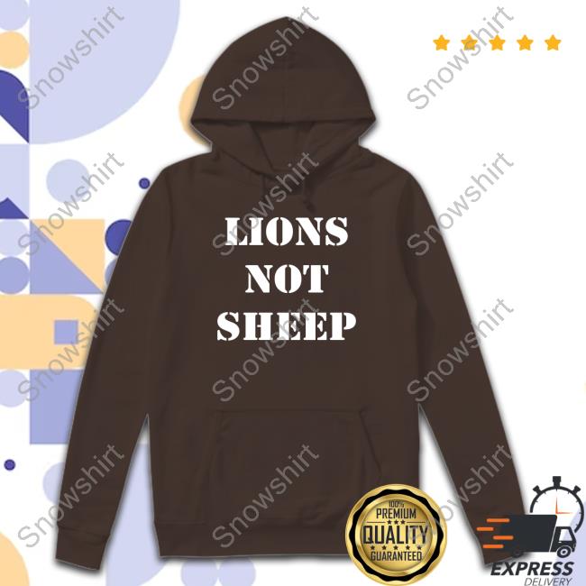 Male lions online hoodie