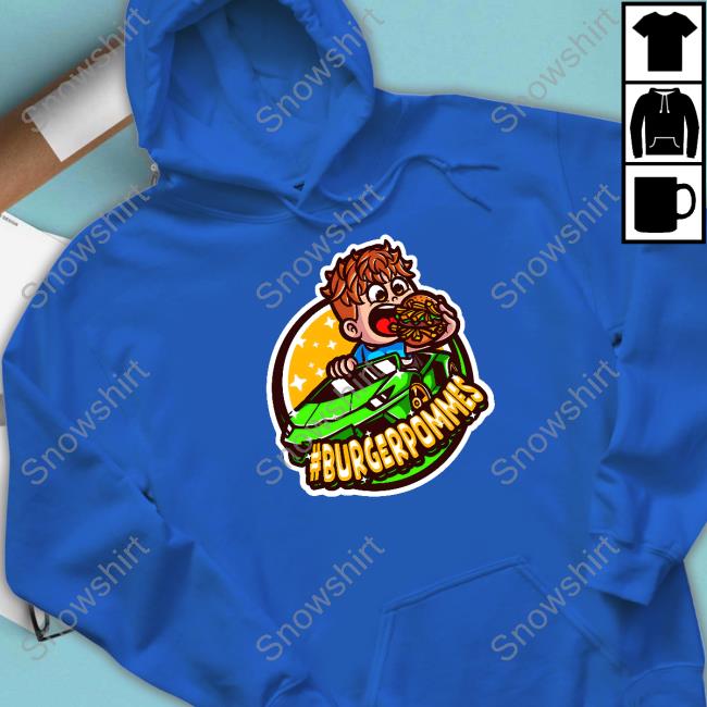 Official Burger Pommes Merch Lukasbs #Burgerpommes Tee Shirt Official Burger Pommes Merch Lukasbs #Burgerpommes Tee Shirt