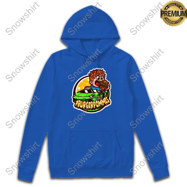 Official Burger Pommes Merch Lukasbs #Burgerpommes Tee Shirt Official Burger Pommes Merch Lukasbs #Burgerpommes Tee Shirt