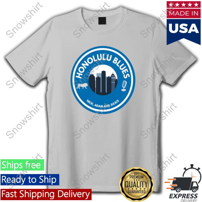 Honolulu Blue Logo Hot Shirt Honolulu Blue Logo Hot Shirt