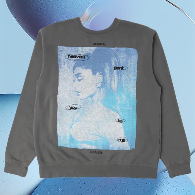 Ariana grande best sale blue sweatshirt