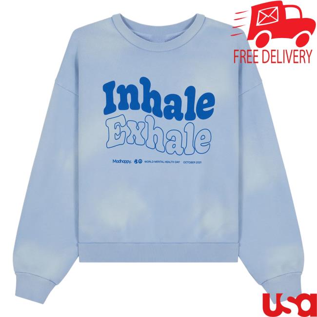 Official Madhappy Clothing Merch Store World Mental Health Day Heritage Crew neck Sweatshirt Mad Happy Shop Official Madhappy Clothing Merch Store World Mental Health Day Heritage Crew neck Sweatshirt Mad Happy Shop
