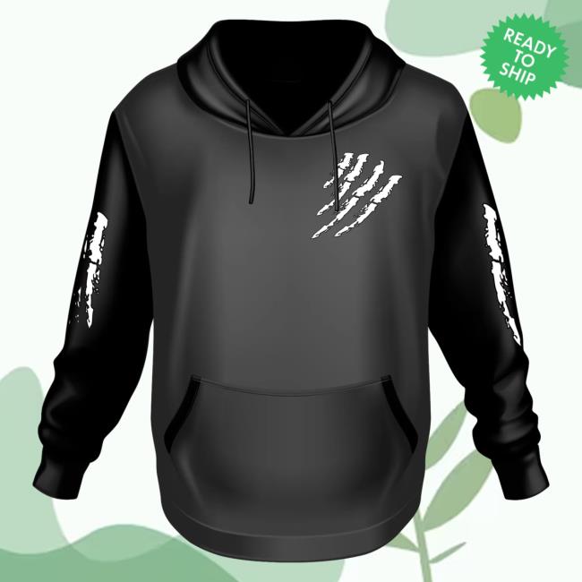 Official 6ix9ine Merch Store Tekashi 6Ix9ine Black Pullover Hoodie Tata Claw White Official 6ix9ine Merch Store Tekashi 6Ix9ine Black Pullover Hoodie Tata Claw White