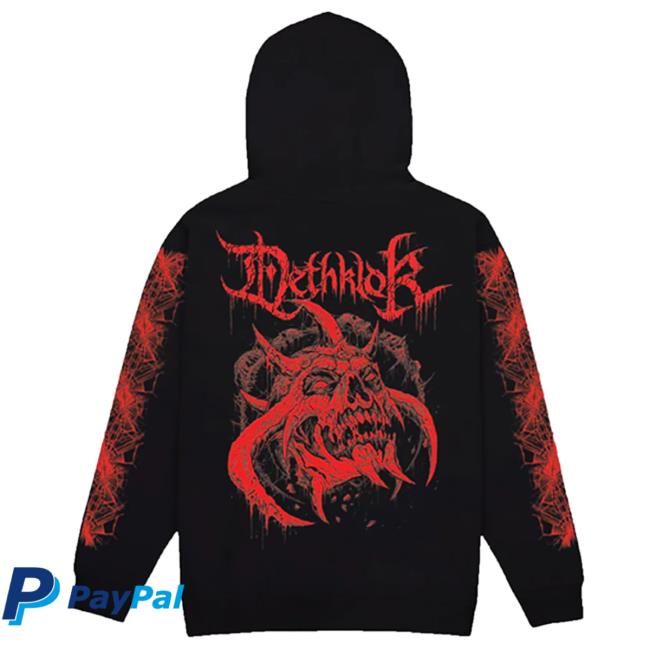 Official Dethklok Merch Shop Riddick Pullover Hoodie Official Dethklok Merch Shop Riddick Pullover Hoodie