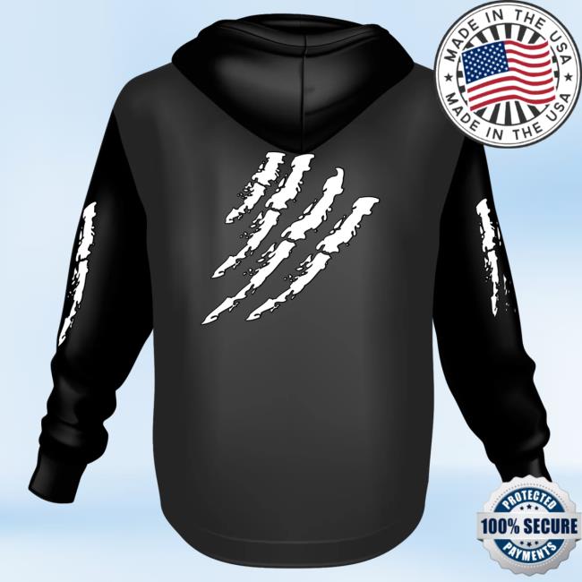 Official 6ix9ine Merch Store Tekashi 6Ix9ine Black Pullover Hoodie Tata Claw White Official 6ix9ine Merch Store Tekashi 6Ix9ine Black Pullover Hoodie Tata Claw White