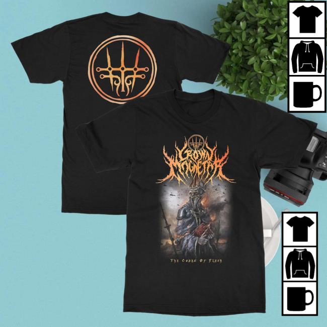 Official Indie Merch Store Shop Crown Magnetar "The Codex Of Flesh" Long Sleeve Tees IndieMerchStore Official Indie Merch Store Shop Crown Magnetar "The Codex Of Flesh" Long Sleeve Tees IndieMerchStore
