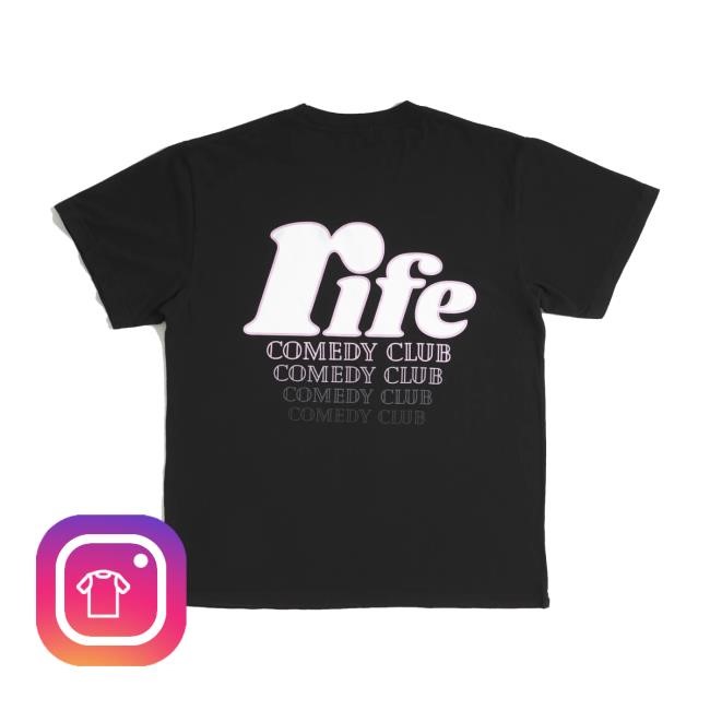 Matt Rife Club Rife Life Comedy Club Short Sleeve Tee Matt Rife Club Rife Life Comedy Club Short Sleeve Tee