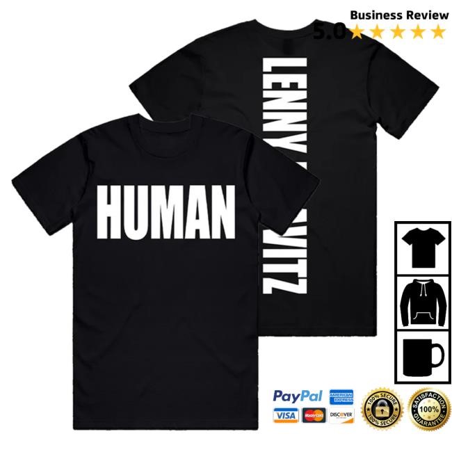 Lenny Kravitz Human New Tee Lenny Kravitz Store Merch Lenny Kravitz Human New Tee Lenny Kravitz Store Merch