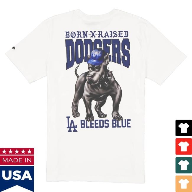 Official Born X Raised Merch Store Shop Born X Raised + Dodgers Dog Hot Shirt: Black BornXRaised Official Born X Raised Merch Store Shop Born X Raised + Dodgers Dog Hot Shirt: Black BornXRaised