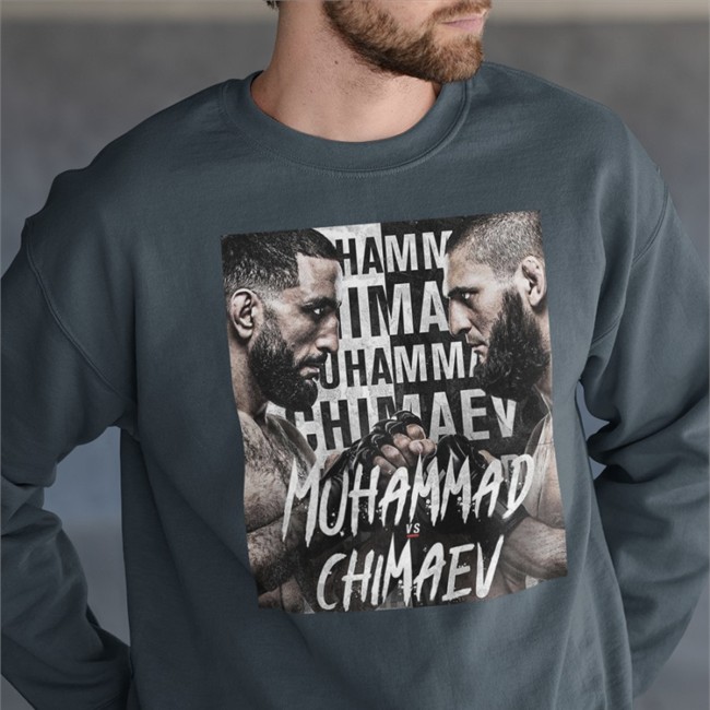 Muhammad Vs Chinaev Tee Belal Muhammad Khamzat Chimaev Muhammad Vs Chinaev Shirts Belal Muhammad Khamzat Chimaev