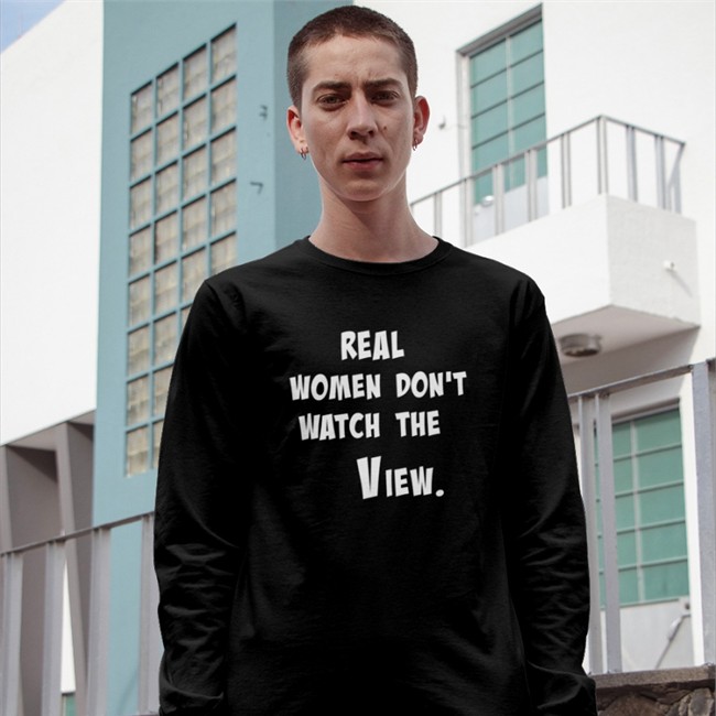 Helenckh Real Women Don't Watch The View Shirt Helen Henning